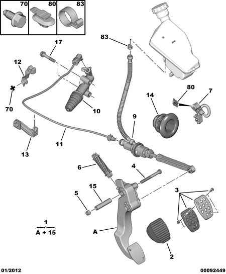 PEUGEOT 2182.H3 - Hlavný spojkový valec www.parts5.com