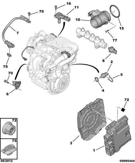 DS 1920.PW - Датчик импульсов, коленвал www.parts5.com