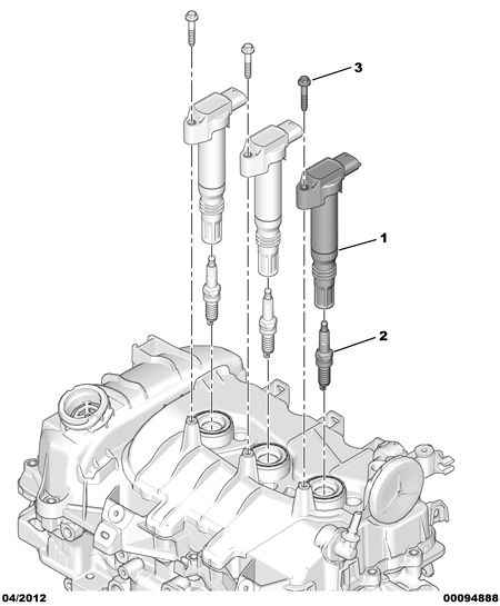 Vauxhall 96 712 145 80 - Bobina de inductie www.parts5.com