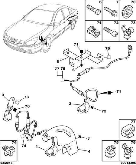 PEUGEOT (DF-PSA) 6990 A3 - Komplet brtvi, pumpa za vodu www.parts5.com