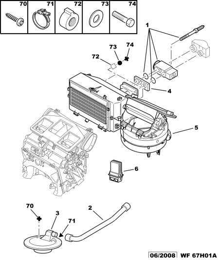 CITROËN 6441 P3 - Krmilnik, ventilator notranjega prostora www.parts5.com