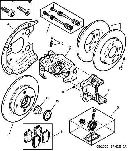 PEUGEOT 4253 98 - Тормозные колодки, дисковые, комплект www.parts5.com