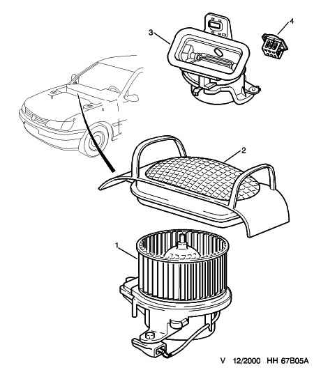 CITROËN/PEUGEOT 6450.P7 - Resistor, interior blower www.parts5.com