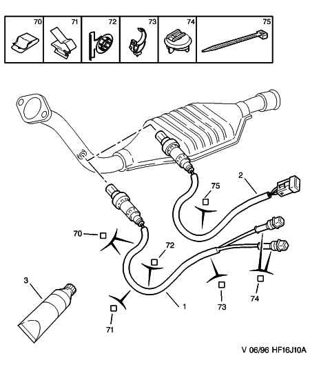 CITROËN 1628 T2 - Αισθητήρας λάμδα www.parts5.com