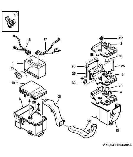 CITROËN 5600 KJ - Akumulator za zagon www.parts5.com