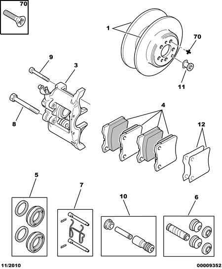 PEUGEOT 4246.T6 - Disc frana www.parts5.com