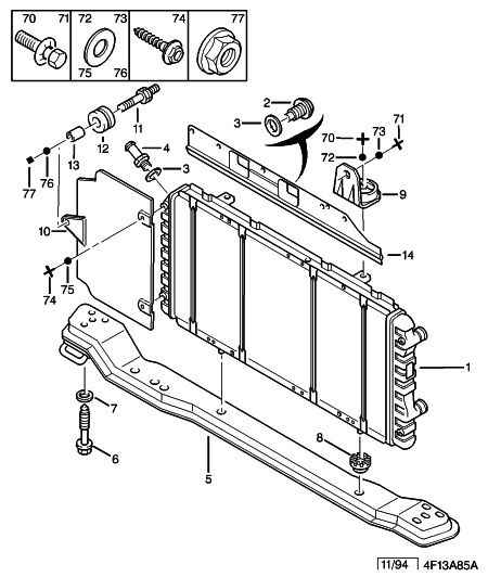 CITROËN 1330 W0 - Radiator, engine cooling www.parts5.com