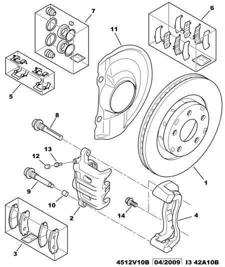 PEUGEOT 4254 30 - Set placute frana,frana disc www.parts5.com