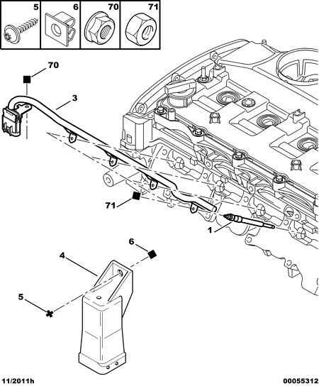 PEUGEOT 5960.88 - Подгревна свещ www.parts5.com