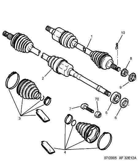 CITROËN 3273 AH - Pogonsko vratilo www.parts5.com