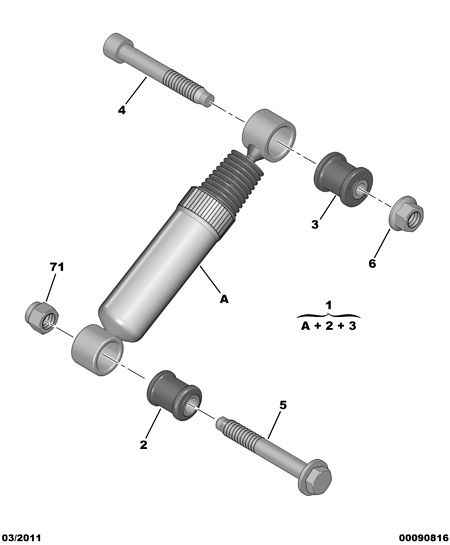 PEUGEOT 5206 SX - Shock Absorber www.parts5.com