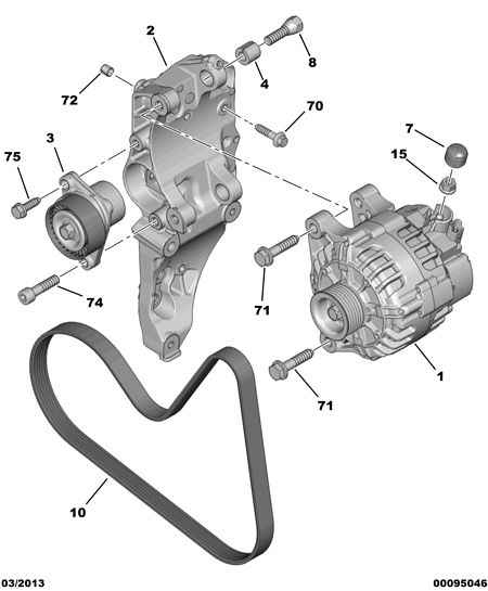 PEUGEOT (DF-PSA) 98 007 161 80 - Ozubený klínový řemen www.parts5.com