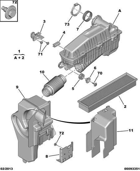 PEUGEOT (DF-PSA) 1444 VK - Air Filter parts5.com