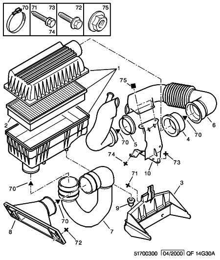 Peugeot Motorcycles 1444 F3 - Air Filter parts5.com