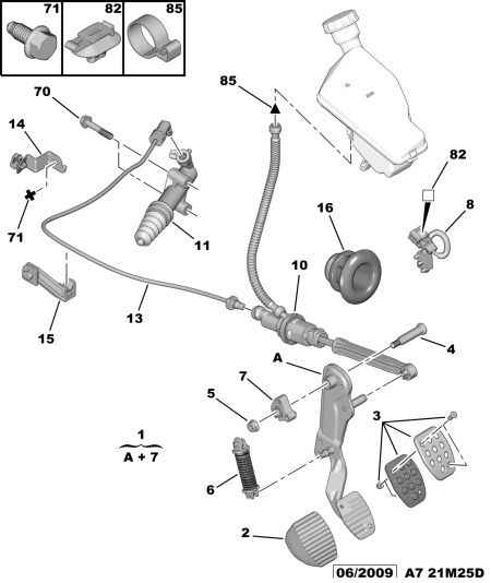 CITROËN 2182 G0 - Adóhenger, kuplung www.parts5.com