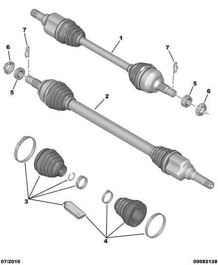 PEUGEOT #3273.KP - Joint Kit, drive shaft www.parts5.com