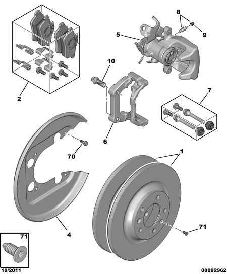 CITROËN 4401 Q2 - Brake Caliper www.parts5.com