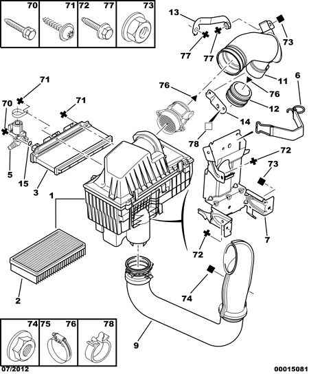 CITROËN/PEUGEOT 1444 PZ - Filtru aer www.parts5.com