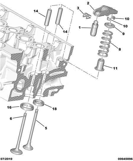 CITROËN 0942.49 - Culbutor supapa www.parts5.com