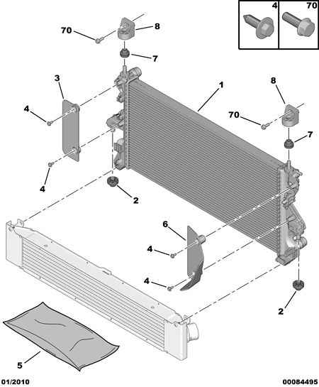 RAM 1330 Q2 - ENGINE RADIATOR NEW www.parts5.com