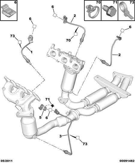 PEUGEOT (DF-PSA) 1628 KY - Lambda sensörü www.parts5.com