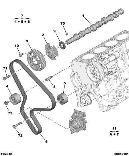 CITROËN 0829.C3 - Tensioner Pulley, timing belt www.parts5.com