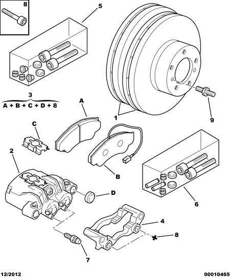 CITROËN 4246 X9 - Brzdový kotúč www.parts5.com