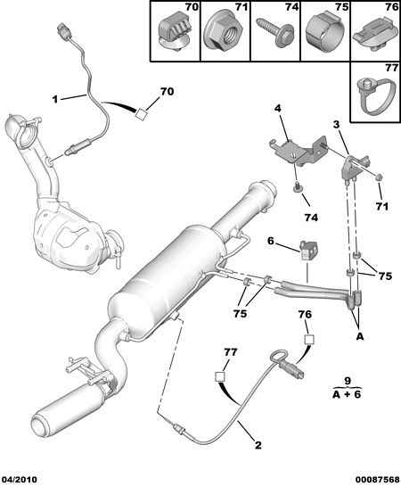 PEUGEOT 1618 AS - Sonde lambda www.parts5.com