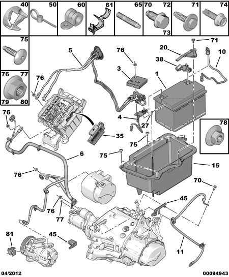 CITROËN/PEUGEOT 5600 GR - Starter akumulator www.parts5.com