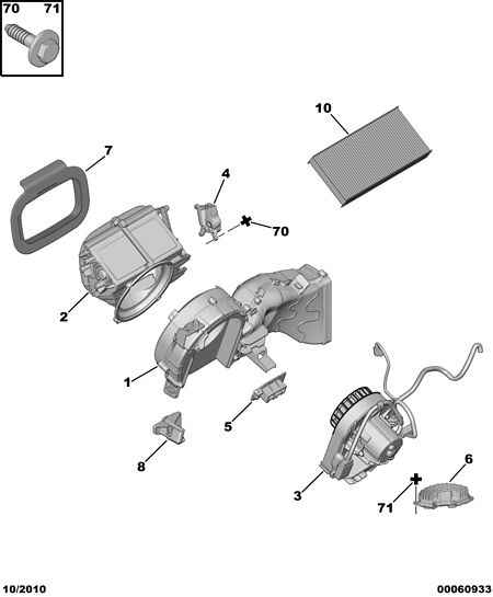 CITROËN 6447 YL - Filtru, aer habitaclu www.parts5.com