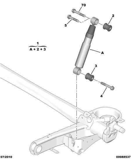 FIAT 98 060 363 80 - Amortizor www.parts5.com