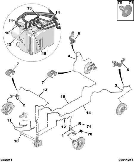 CITROËN 4806 E7 - Brake Hose parts5.com