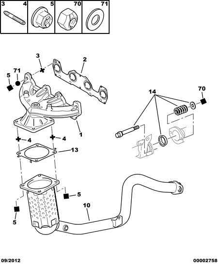 PEUGEOT (DF-PSA) 1731 P8 - Катализатор www.parts5.com