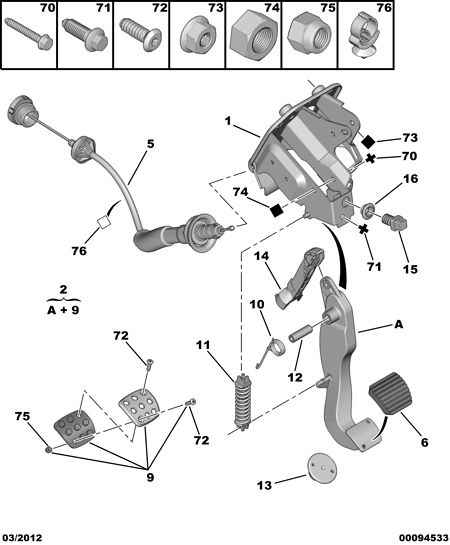 CITROËN/PEUGEOT 2148 55 - Spring, clutch pedal www.parts5.com