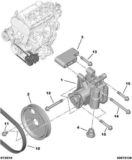 PEUGEOT (DF-PSA) 4009.Q4 - V-Ribbed Belt parts5.com