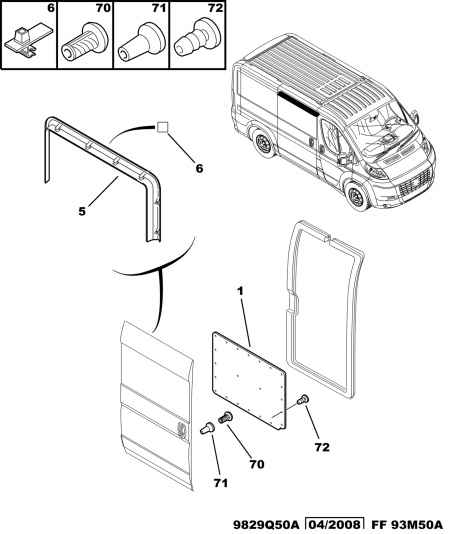 CITROËN 8331 38 - Kopča, ukrasna / zaštitna lajsna www.parts5.com