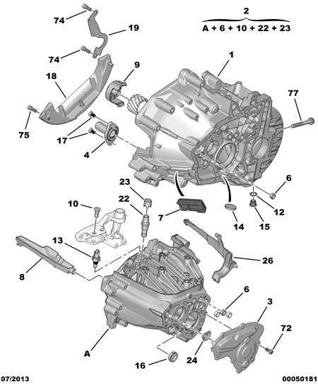 CITROËN 2105 51 - Rulment priza directa, ambreiaj www.parts5.com