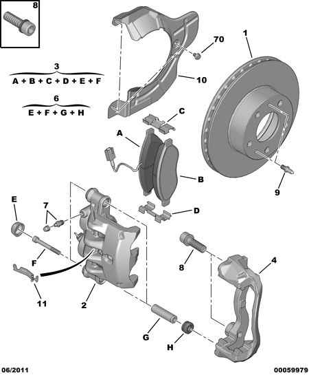 CITROËN 4249 K3 - Brake Disc www.parts5.com