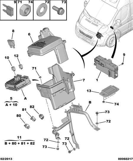 FIAT 6500 CV - Fuse Box www.parts5.com