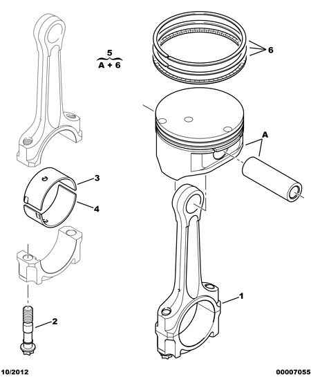 Peugeot Motorcycles 0606 R8 - Conrod Bearing Set www.parts5.com