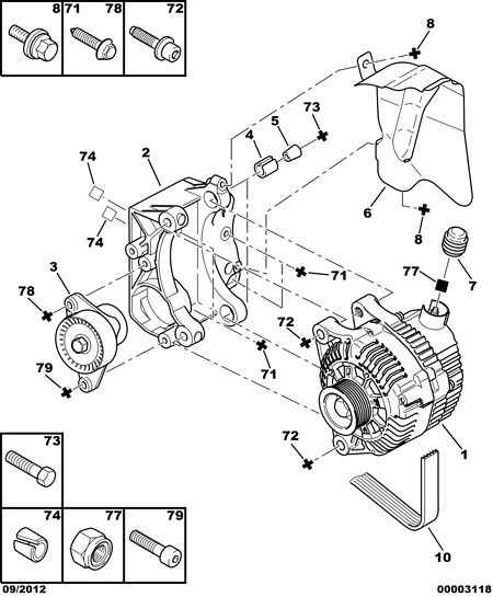 PEUGEOT 5705 FA - Alternador www.parts5.com