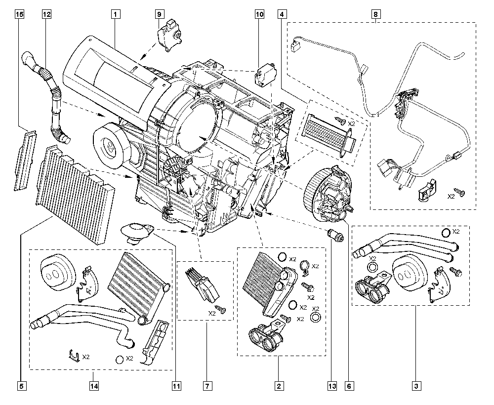 RENAULT 77 01 064 235 - Φίλτρο, αέρας εσωτερικού χώρου www.parts5.com