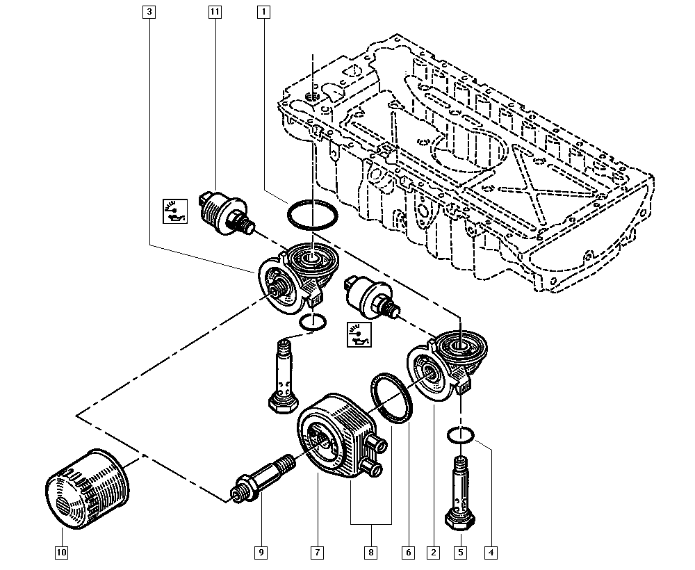 RENAULT 77 00 720 978 - Filter za ulje www.parts5.com