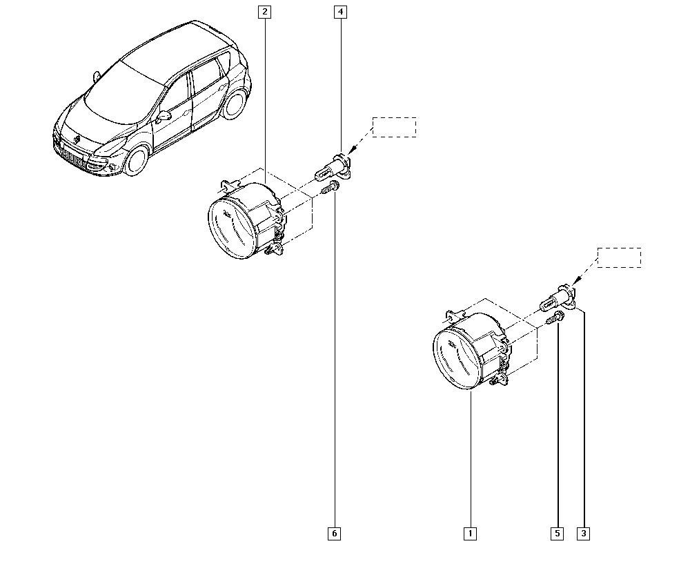 RENAULT 262923820R - Bulb, daytime running light www.parts5.com