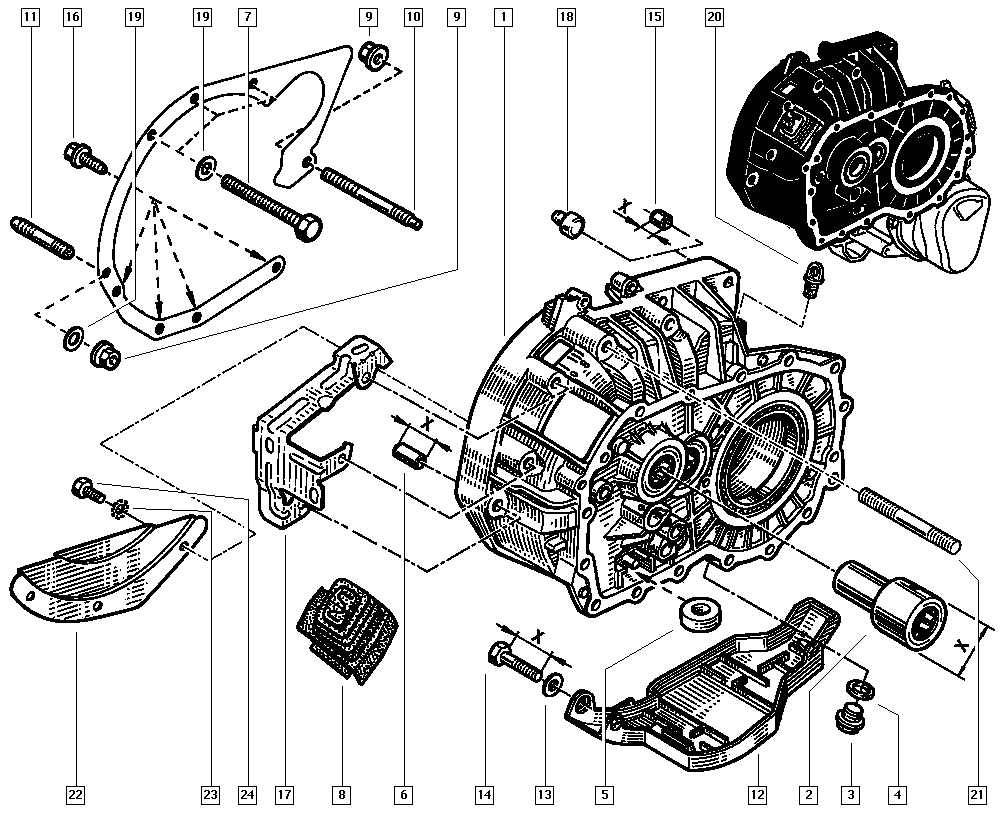 RENAULT 77 00 102 090 - Guide Tube, clutch www.parts5.com