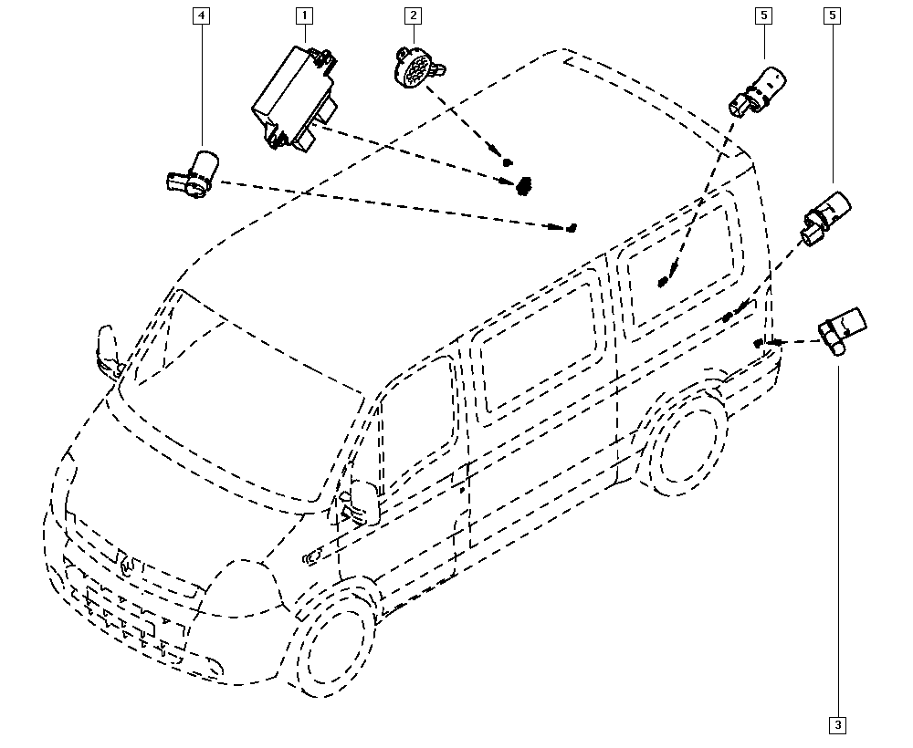 NISSAN 77010-62074 - SEN-PARKING AIDE www.parts5.com