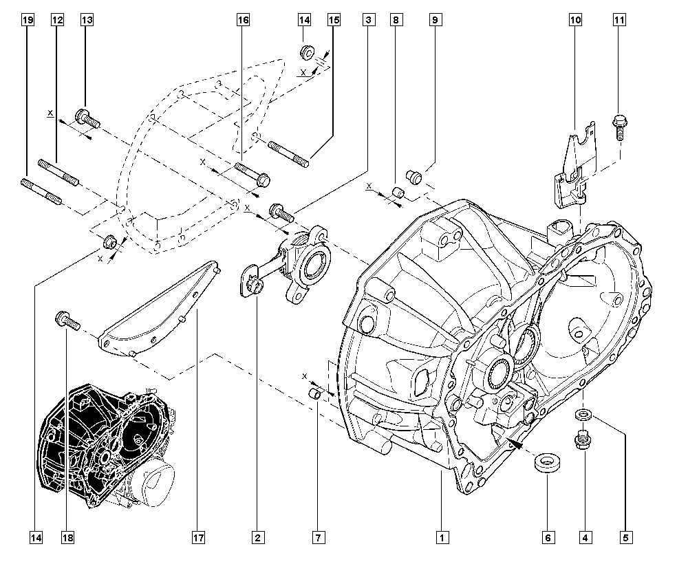 LADA 306205482R - Cojinete de desembrague www.parts5.com