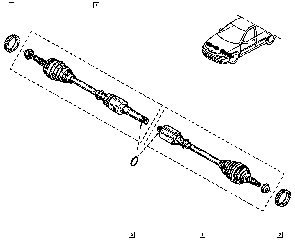 RENAULT 7700 856 416 - Зубчатое кольцо для датчика ABS www.parts5.com