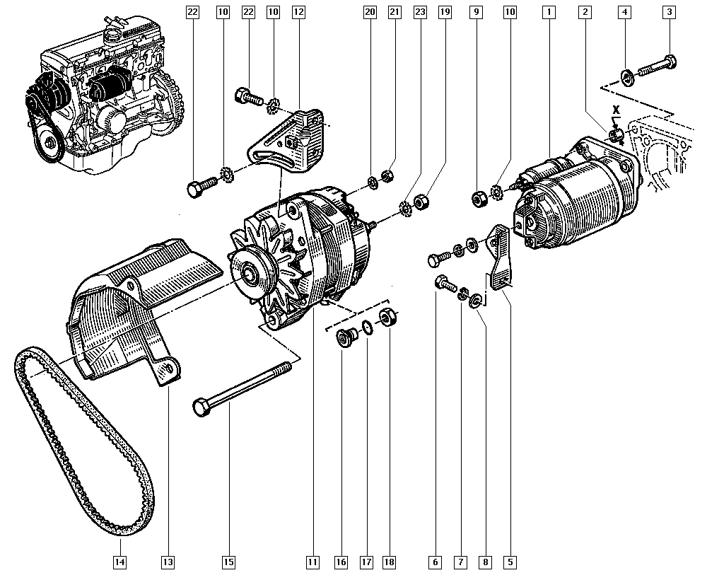 RENAULT 77 00 871 057 - Uputnik www.parts5.com