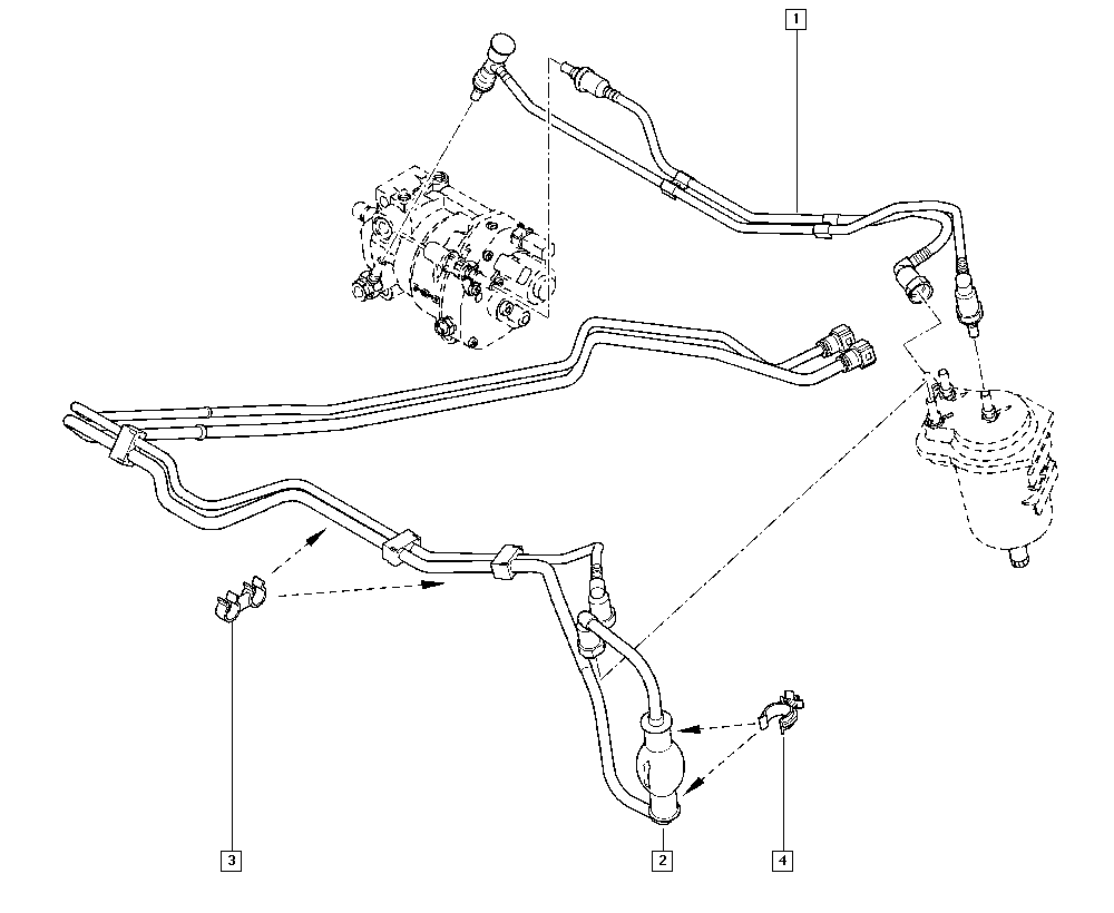 RENAULT 8200218942 - Fuel Line www.parts5.com